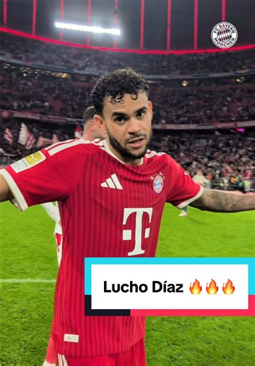 🔥 What a night for hat-trick hero Lucho Díaz 🇨🇴 #FCBayern #MiaSanMia #Díaz #Bundesliga