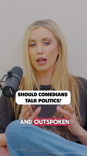 are funny people okay to have political opinions?