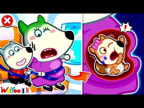 Prenons Soin De La Maman Enceinte Dans L'avion 🛫 Dessin Animé Pour Bébé 🎉 Collection D'épisodes