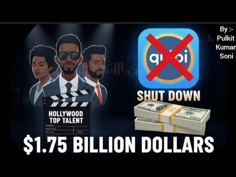 $1.75 Billion 💵 DOOB GAYE!😱Quibi ki asli kahani#quibi #businessfailures #startupstory #Pulkit