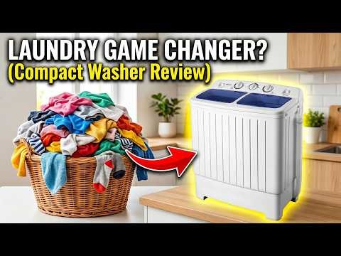 Top 5 Best Portable & Mini Washing Machines in 2026 - For Apartments, RVs, and Small Spaces