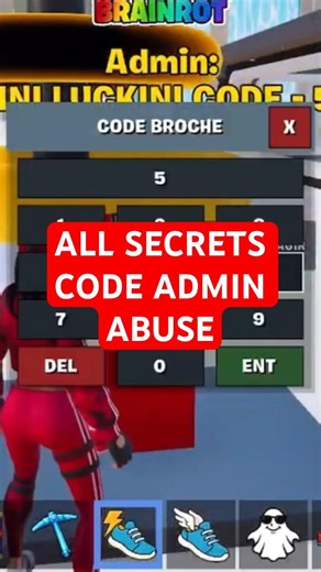 STEAL THE BRAINROT MAP FORTNITE CREATIVE FERINS - ALL SECRETS CODES Admin, Heaven Event 2 #shorts