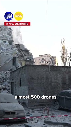 25 killed by Russian drone strike | 9 News Australia