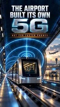 This Airport Built Its Own 5G—Not for Faster Phones