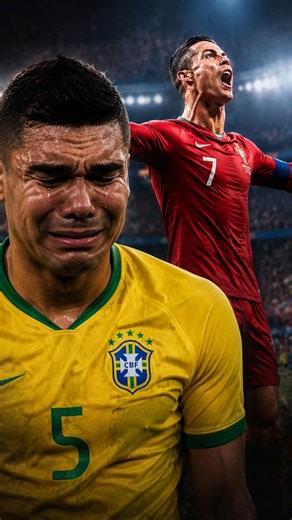 RONALDO BRACE DESTROYS BRAZIL! 🇵🇹 2-1 🇧🇷 Portugal vs Brazil | #football #ronaldo #brazil #new