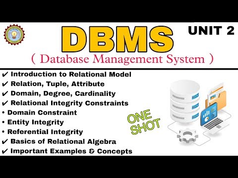 DBMS Unit 2 One Shot | Complete Revision for Exams | Important topics | AKTU | B.tech #dbms #aktu
