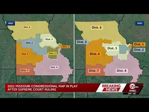 Missouri's 2022 congressional map in effect after SCOTUS rules to block federal judge order