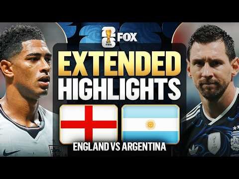 England vs Argentina Highlights 🌎🏆 2026 FIFA World Cup™ | Semifinals
