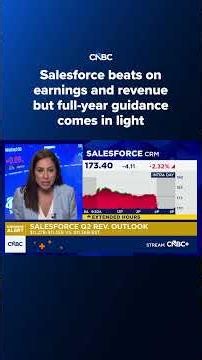 Salesforce beats on earnings and revenue but full-year guidance comes in light