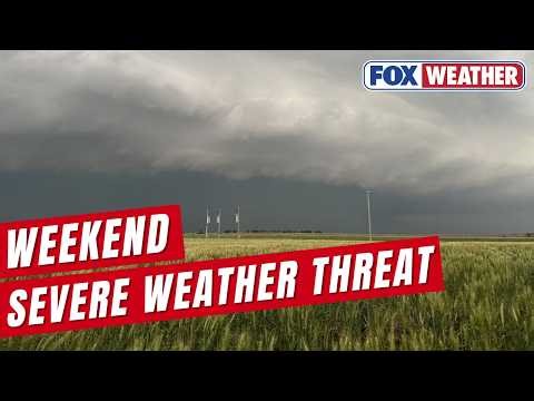 Severe Storms Target Millions Across Southern Plains And Midwest This Weekend Following Record Heat