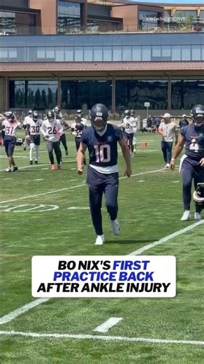 Bo's back 👏 #nfl #football #broncos