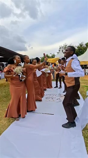 Stunning Bridal Entrance by Emma Mwadime