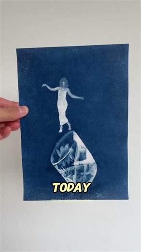 The First Photocopier in History: Cyanotype