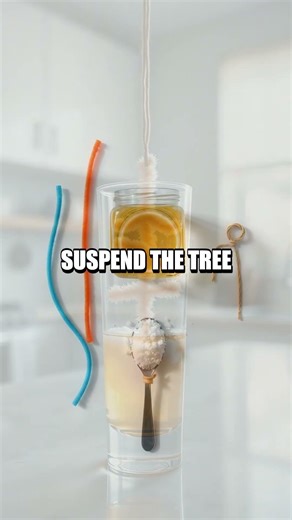 Crystal Tree at Home: Growing Salt Crystals