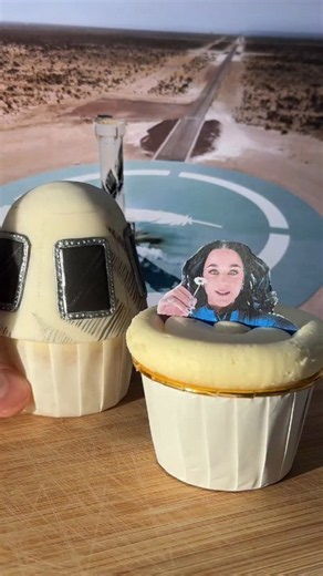 2025 cupcake countdown obvs we had to start with Katy Perry in space another