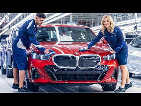 2026 BMW 540i G60 Production - How the World’s Best-Handling Business Sedan Is Made🔥