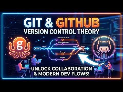 Git & GitHub Explained: The Complete Theory of Version Control
