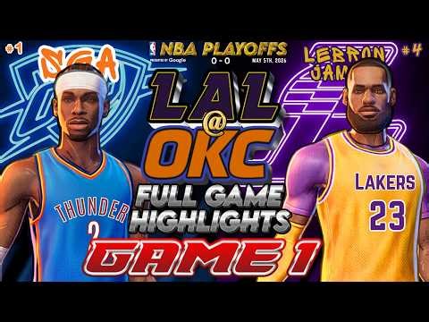 Los Angeles Lakers vs OKC Thunder Game 1 | 1st Half - Full Highlights ｜ 2026 WCSF ｜May 5, 2026 | NBA