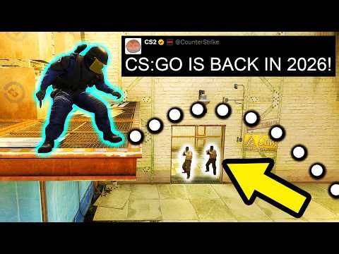 CS:GO IS BACK IN 2026! - CS2 BEST MOMENTS #122