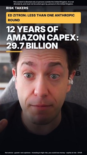 Building AWS Cost Less Than One Anthropic Round | Ed Zitron