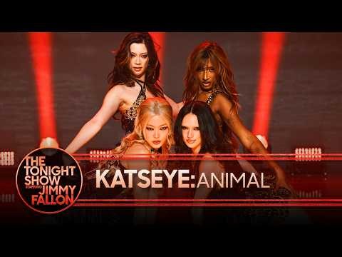 KATSEYE: Animal | The Tonight Show Starring Jimmy Fallon