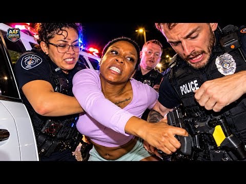 Mom’s Arrest Takes a TERRIFYING Turn When She Grabs Cop’s Gun