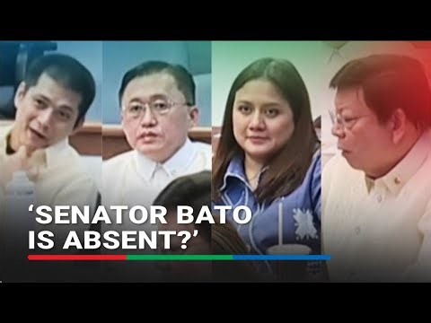 Bato absent, Robin present ahead of Senate convening as impeachment court | ABS-CBN News