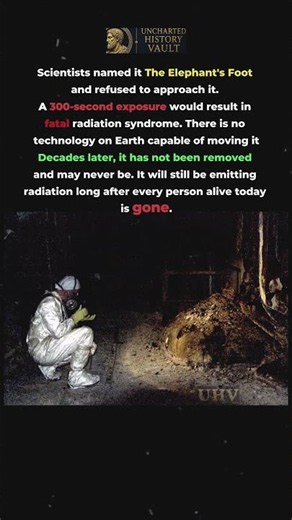 The Object So Radioactive, It's Lethal in Under 5 Minutes ☢️ #shorts #history