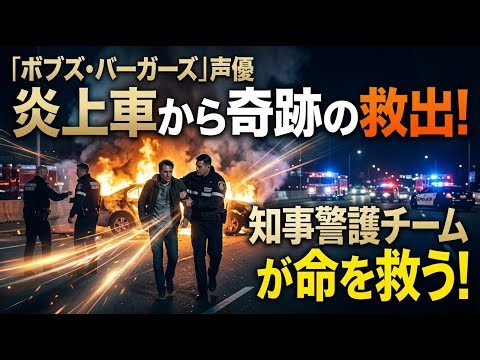 【国際 エンタメ】「ボブズ・バーガーズ」声優を炎上する車から救出！知事警護チームによる奇跡