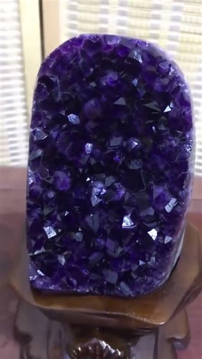 🎬High-Grade Brazil Raw Skin Amethyst Cluster — Large Points, Pure Vibration #businessaesthetics