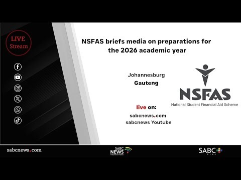 NSFAS briefs media on preparations for the 2026 academic year