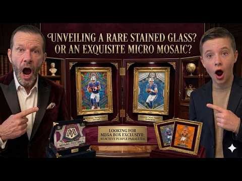 The END of an Era! 🏈 2025 Panini Mosaic Football Mega Box Opening w/ JJ!