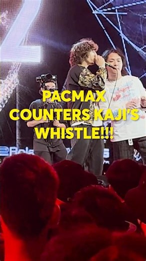 PACMax 🇫🇷 fires back at KAJI 🇯🇵’s whistle #beatbox #gbb25 #beatboxbattle