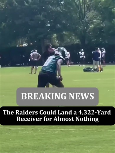 4,322 career yards for a seventh-round pick? Should Vegas make the move? #NFLNews #nflupdates #lasvegasraiders #HollywoodBrown