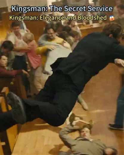 Kingsman's Church Fight Scene in Free Bird | The Most Jaw-Dropping Action Sequence Ever