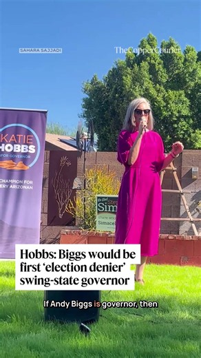 Hobbs Warns Biggs Win Makes AZ a Swing State for Election Deniers