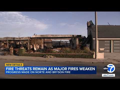 Latest update on SoCal brush fires