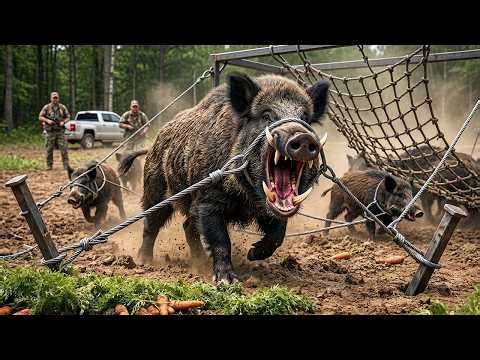 Wild Boar Monster Hidden for 4 Months – Farmers Finally Confront It to Protect Crops