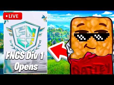 🔴LIVE - FNCS DIV 1 OPENS DAY 2 & QUALED LAN (Fortnite)