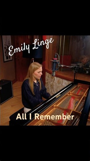 All I Remember - Emily Linge (Official Music Video) #singersongwriter #piano #emilylinge