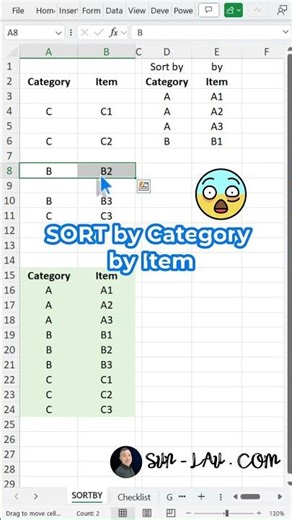 How To Sort By Multiple Criteria ? #excel