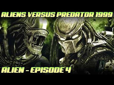 Aliens Versus Predator - Alien Campaign - Episode 4 - Gateway - Retro Gaming Nostalgia in 4K