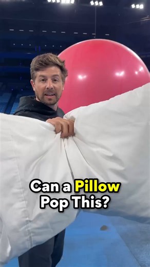 was not expecting that to be what pops this big balloon 🤣 @howridiculous