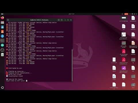 “Advanced CC1101 RF Spectrum Scanner | ESP32-S3 | 300–928 MHz Signal Detection & RSSI Analysis”