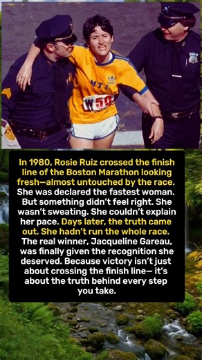🏃‍♀️❤️ The Race She Didn’t Really Run
