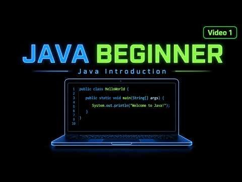 Java Tutorial for Beginners 🔥 | Introduction & Features of Java (Video 1)