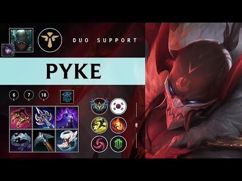 Pyke Support vs Pantheon - KR Challenger Patch 26.01