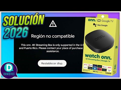 How to unlock an ONN TV Box due to an incompatible region | Proven method ✅😉