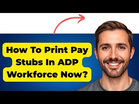 How To Print Pay Stubs In ADP Workforce Now