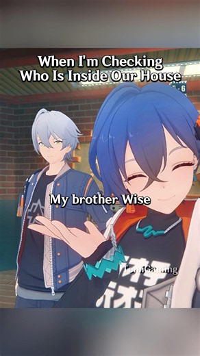 Bro think he's part of the ZZZ family 😭 #honkaistarrail #zenlesszonezero #hoyoverse #shorts #fyp